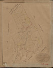 Jouy-sur-Eure. Tableau d'assemblage _ du Plan Parcellaire de la Commune de Jouy sur Eure _ Canton de Evreux Sud - Evreux - Eure. _ Terminé sur le Terrain le 30 Octobre 1842, sous l'administration de M. Zédé, Préfet _ M. Bosquentin, Maire _ sous la Direction de M. Garnier, Directeur des Contributions directes _ M. Le Fébure, Géomètre en Chef. _ Par M. Drouet, Géomètre de 1re classe.