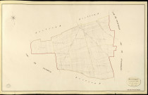 Surtauville. Section C _ du bout de la Ville _ Feuille Unique