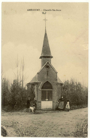 Amécourt. Chapelle Ste Anne.