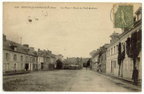 Appeville-Annebault. La Place, route de Pont-Audemer.
