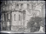 Absidiole au sud de l'abbaye de la Trinité de Fécamp (Seine-Maritime).