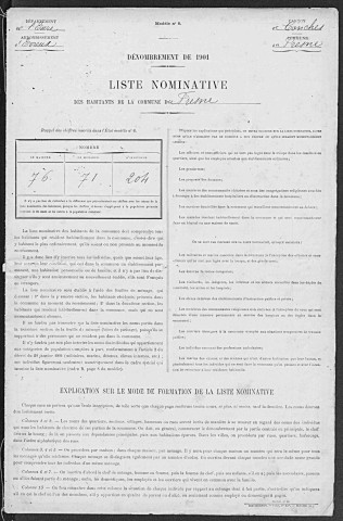 FRESNE(LE) 1901