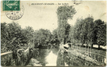 Beaumont-le-Roger. Sur la Risle.