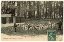 Beaumont-le-Roger. Chasse St-Hubert. Equipage de M Le Comte de Boisgelin.
