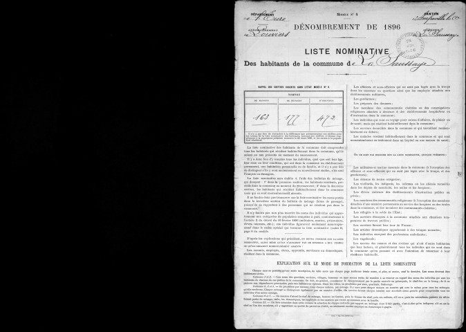SAUSSAYE(LA) 1896