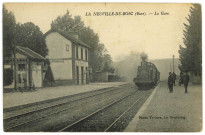 Neuville-du-Bosc (La). La Gare.
