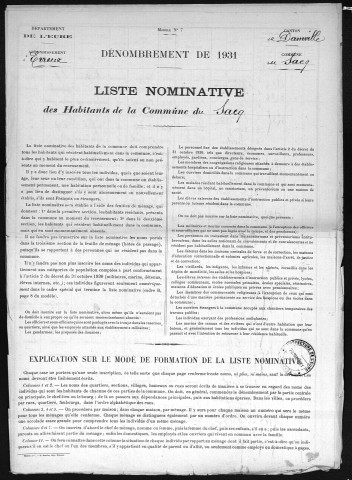 SACCQ(LE) 1931