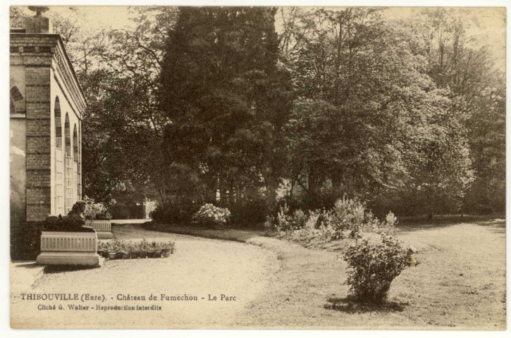 Ecardenville-la-Campagne. Le Château de Fumechon-Le Parc.