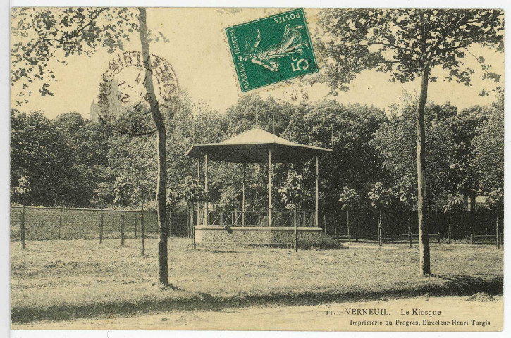 Verneuil-sur-Avre. Le Kiosque.