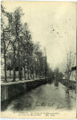 Evreux-Ville. Le Canal de la Reine Jeanne au pont du Bois Jollet.