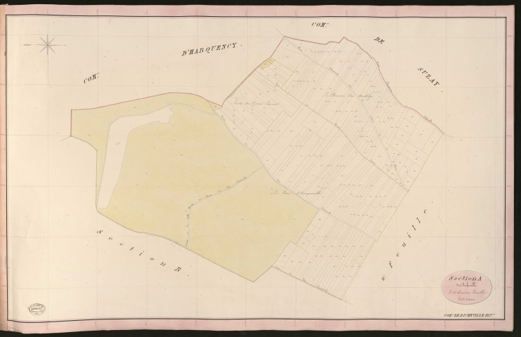 Richeville. Section A _ de Richeville _ 3e et dernière Feuille