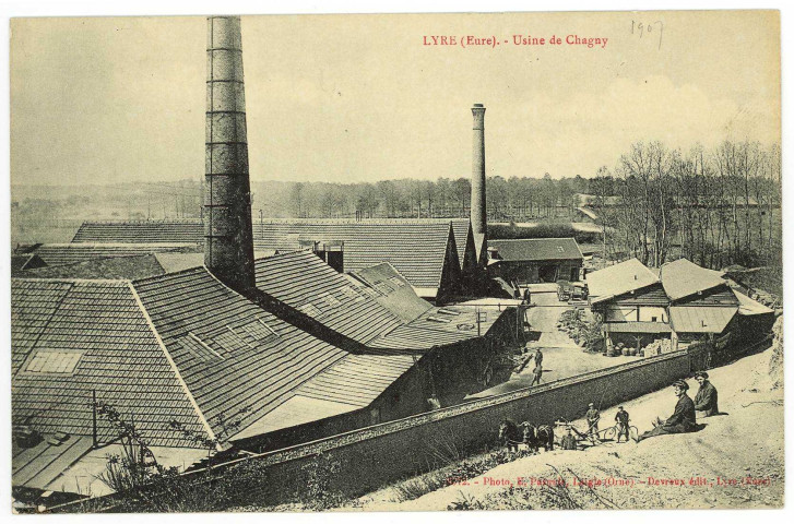 Neuve-Lyre (La). Usine de Chagny.