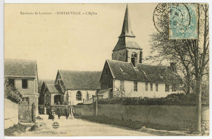 Surtauville. L'Eglise.