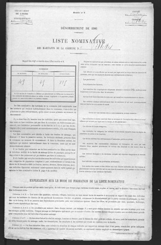 VILLETTES 1906