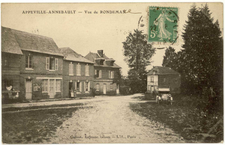 Appeville-Annebault. Vue de Rondemare.