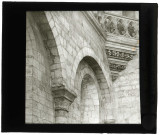 Église Saint-Taurin d'Évreux (Eure), intérieur du bras sud du transept, détail.