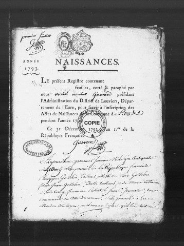 NMD (1793-1802)