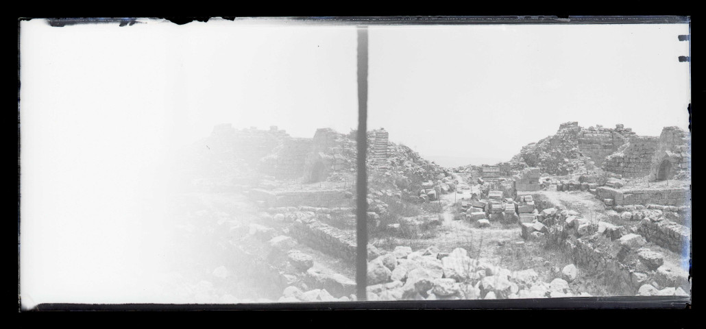 Édifice en ruines.