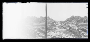 Édifice en ruines.
