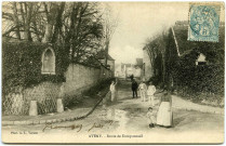 Dampsmesnil. Aveny. - Route de Dampsmesnil.