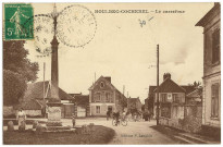 Houlbec. Le carrefour.