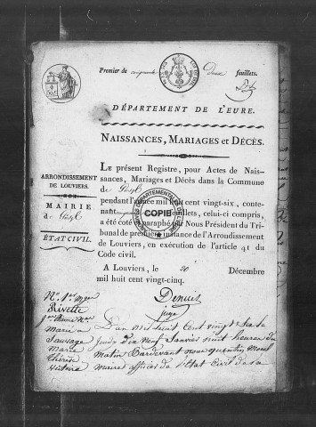 NMD (1826-1833)