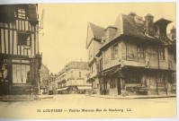 Louviers-Ville. Vieilles Maisons Rue du Neubourg.