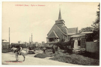 Coudray. Eglise et Monument.