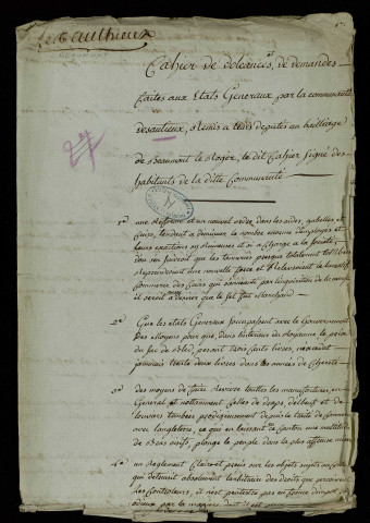 Les Authieux (com. de Barquet).