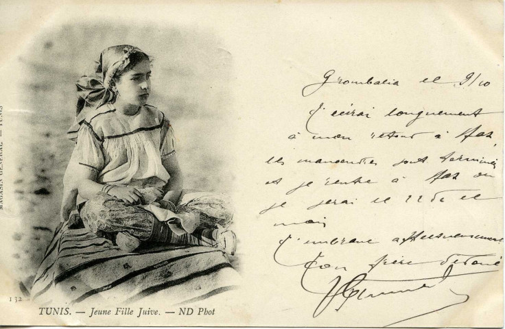 TUNIS. - Jeune Fille Juive