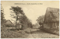 Hébécourt. Vieille Chaumière à la Mare.