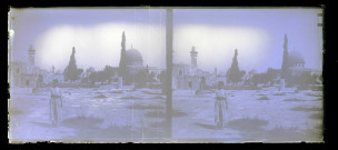 Cour intérieure de la mosquée Al-Aqsa à Jérusalem (Israël).