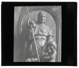 Église de Bézu-la-Forêt (Eure), statue de Saint-Roch.