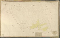 Caugé. Section E _ du Village _ 3e et dernière Feuille