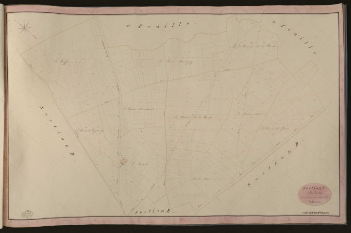 Etrépagny. Section C _ de la Broche _ 4e et dernière Feuille
