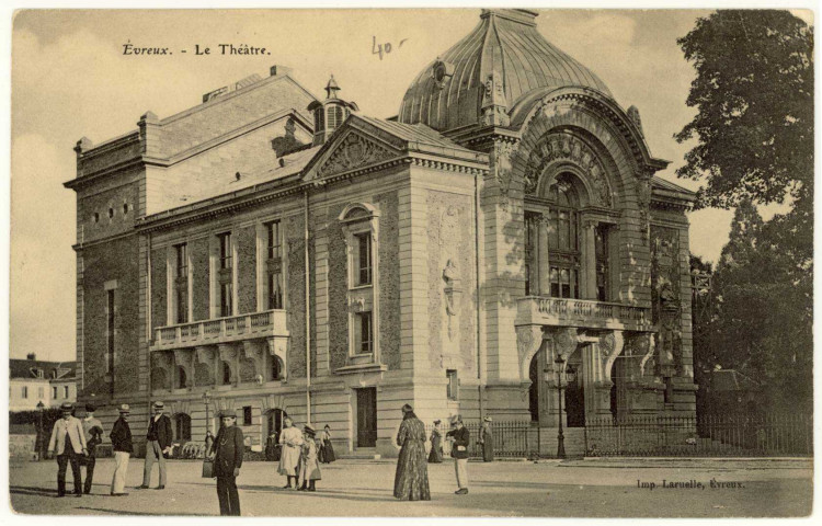 Evreux-Ville. Le Théâtre.