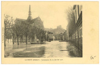 Andelys (Les). Le Petit Andely. - Inondation du 29 Janvier 1910.