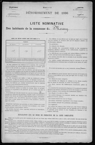 MERCEY 1896