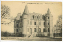Saint-Pierre-du-Val. Château de Boisguilbert.