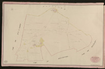 Baudémont. Section B _ de la Ville Neuve _ Feuille Unique