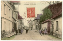 Croix-Saint-Leufroy (La). Grande Rue près la Mairie.