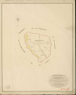 Haye-de-Routot (La). Tableau d'assemblage _ du Plan Parcellaire de la Commune de La Haye-de-Routot _ Canton de Routot - Pontaudemer - Eure. _ Terminé sur le Terrain le 20 Octobre 1826 , sous l'administration de M.Le Vicomte Raymond Delaitre, Préfet _ M. Defreville, Maire _ sous la Direction de M.Hurtrelle, Directeur des Contributions directes _ M. Hautier, Géomètre en Chef. _ Par M. Canu, Géomètre de 1re classe.