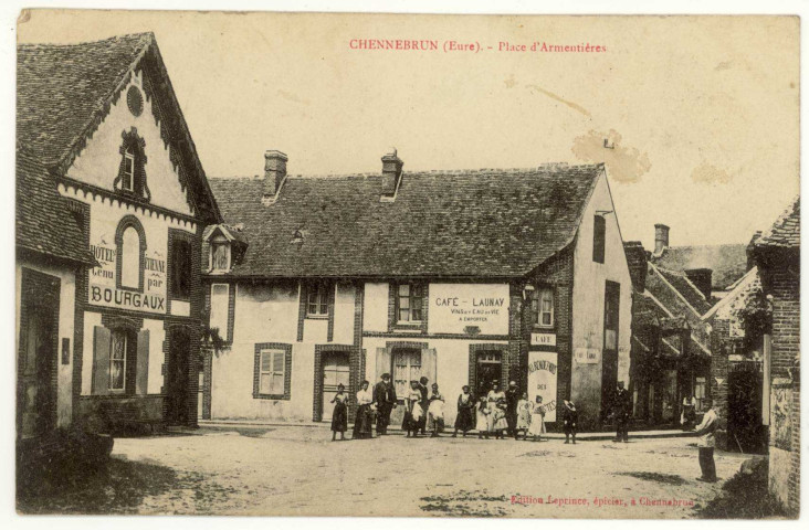 Chennebrun. Place d'Armentières.