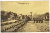 Glos-sur-Risle. La Gare.