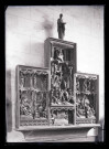 Retable représentant la Passion du Christ.