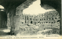 EL-DJEM. Le Colisée. Vue intérieure de l'amphithéatre