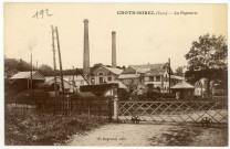 Croth. Papeterie de Sorel-Moussel. Sortie des Ouvriers.