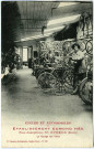 Evreux-Ville. Établissement Edmond Hée - Cycles et Automobiles Rue Joséphine Le Garage des Vélos.