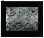 British Museum de Londres (Angleterre), frise nord du Parthénon à Athènes (Grèce) "Les Cavaliers".