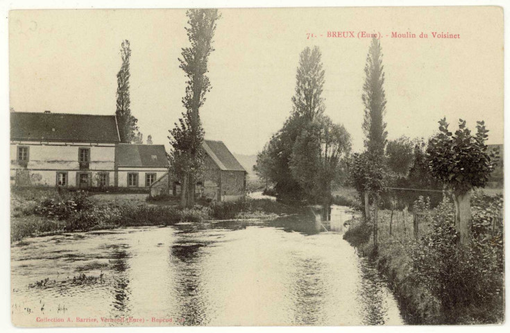 Breux-sur-Avre. Moulin du Voisinet.